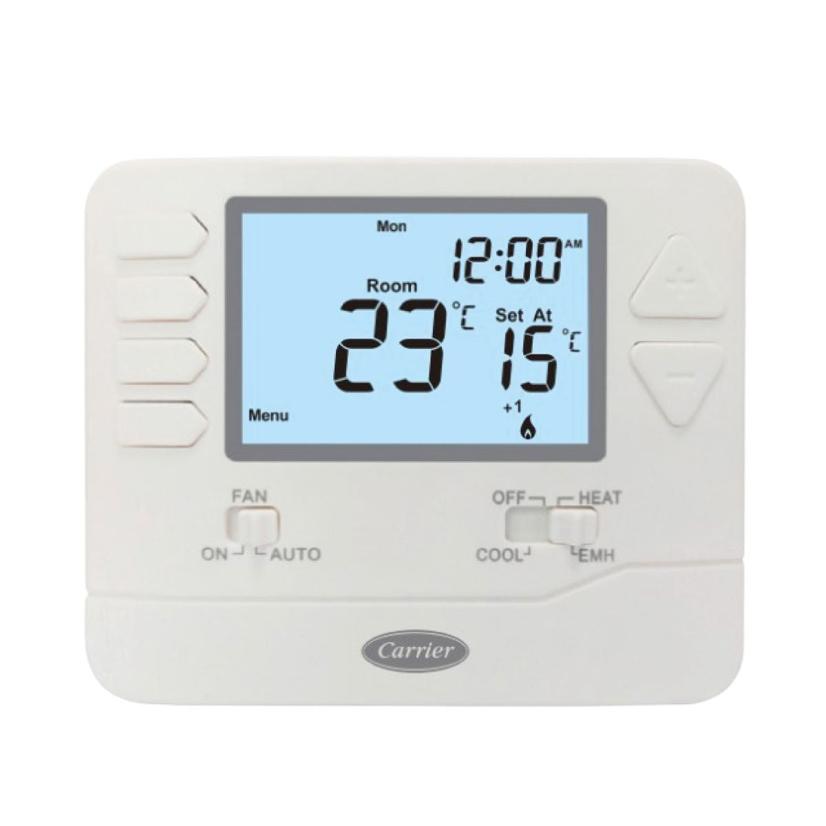 CARRIER TERMOSTATO DE AMBIENTE DIGITAL NO PROGRAMABLE 24V TA-2H1C-NP-C-AR1