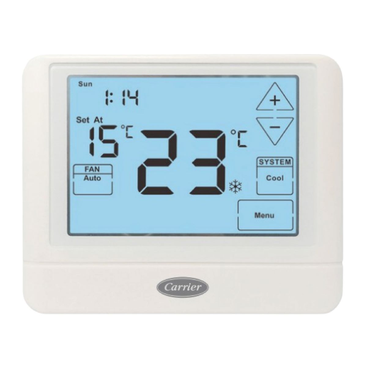 CARRIER TERMOSTATO DE AMBIENTE PROGRAMABLE TOUCHSCREEN 24V TA-3H2C-P-C-AR1