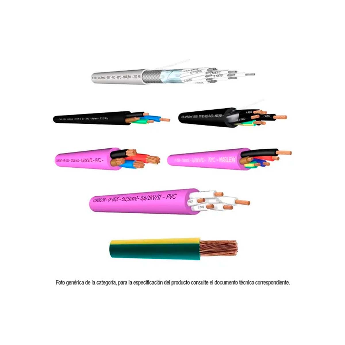 TOTALINE ELE - CABLE TIPO TALLER -5 X 1.5 X 50 METROS