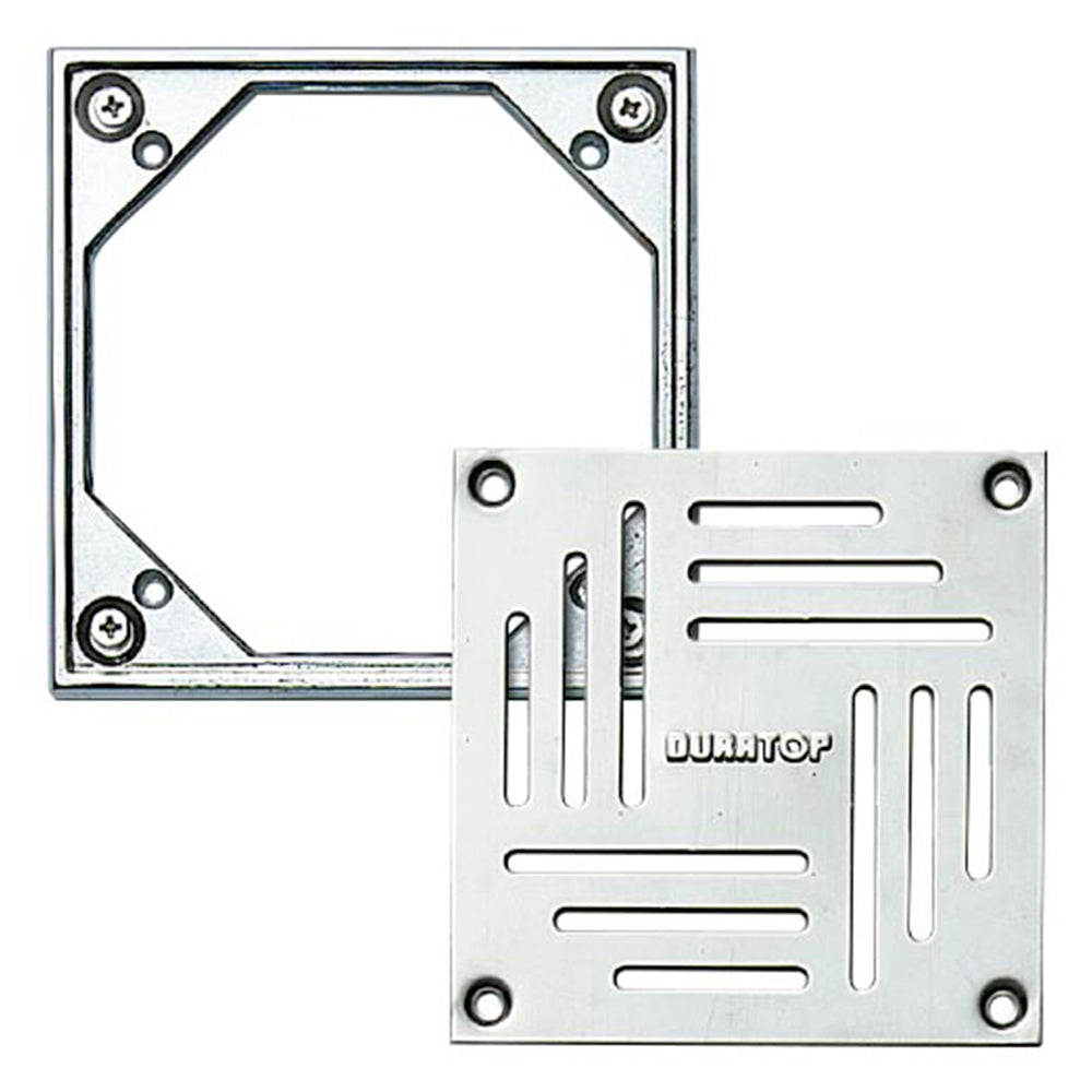 DURATOP MARCO BCE C/TAPA ACERO INOXID. 15X15CM 10-500362150