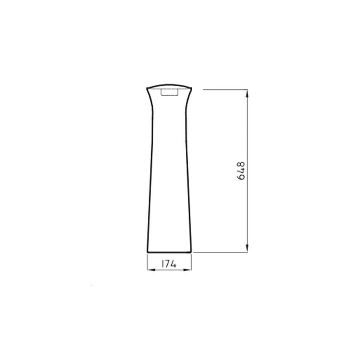 FERRUM ANDINA COLUMNA CTF AND-CL-001-BL