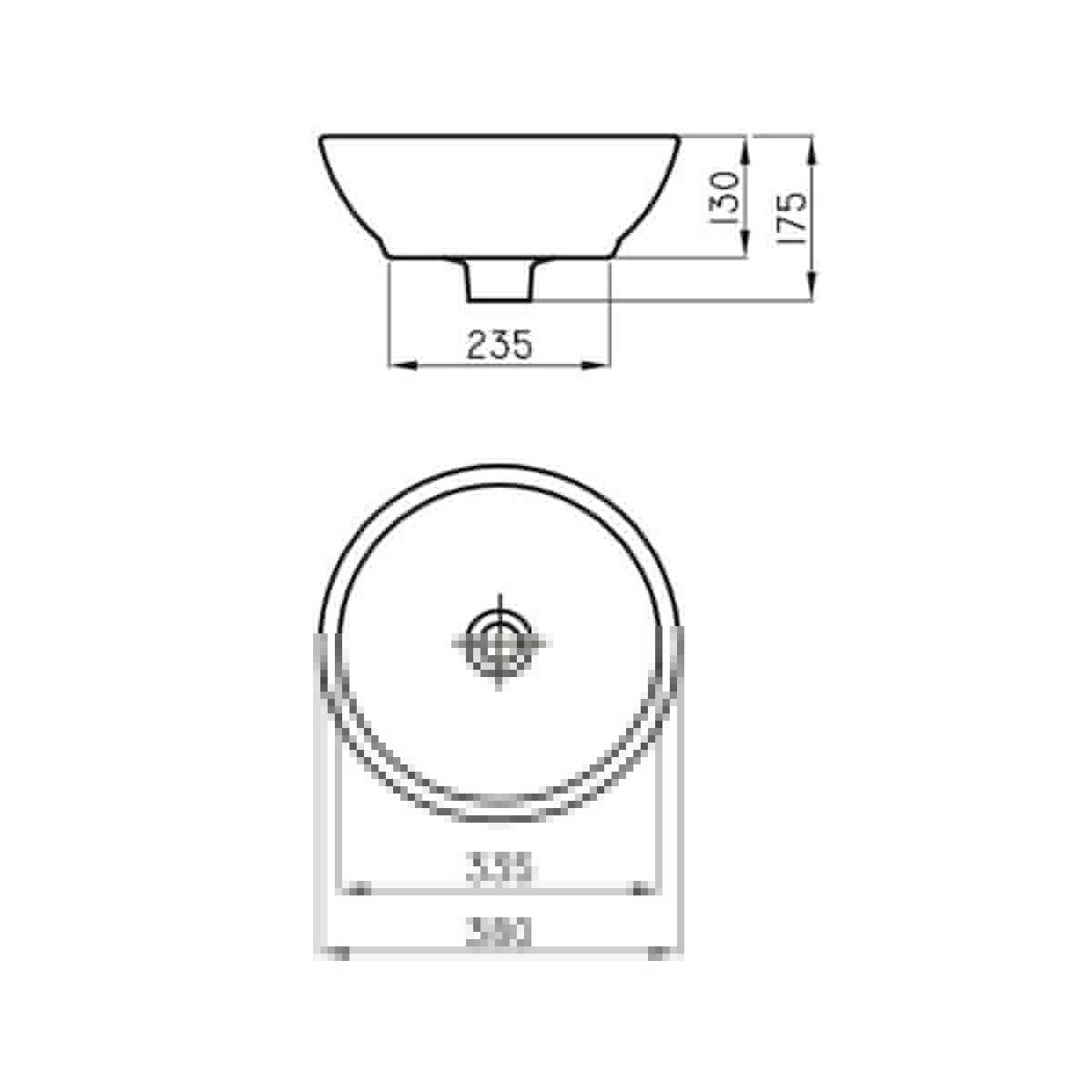 FERRUM TORI BACHA TORI VASIJA Ø 38 CM L242K MA TOR-BH-045-MA