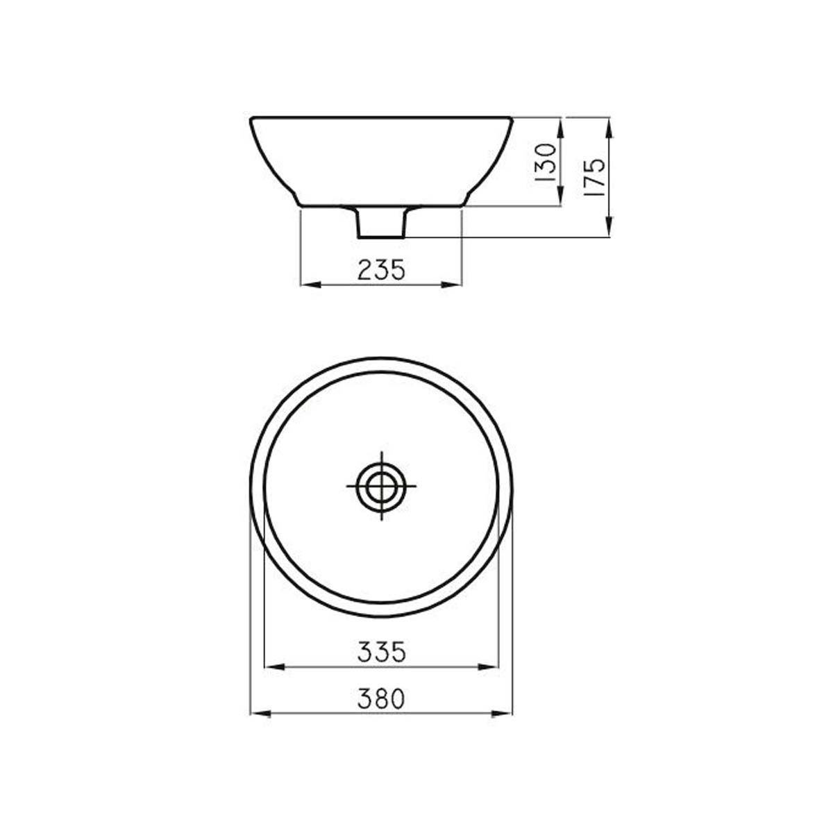 FERRUM TORI BACHA TORI VASIJA Ø 38 CM L242K MN TOR-BH-045-MN