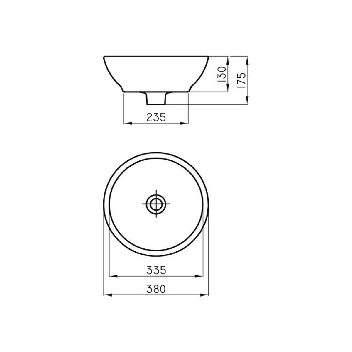 FERRUM TORI BACHA TORI VASIJA Ø 38 CM L242K MV TOR-BH-045-MV