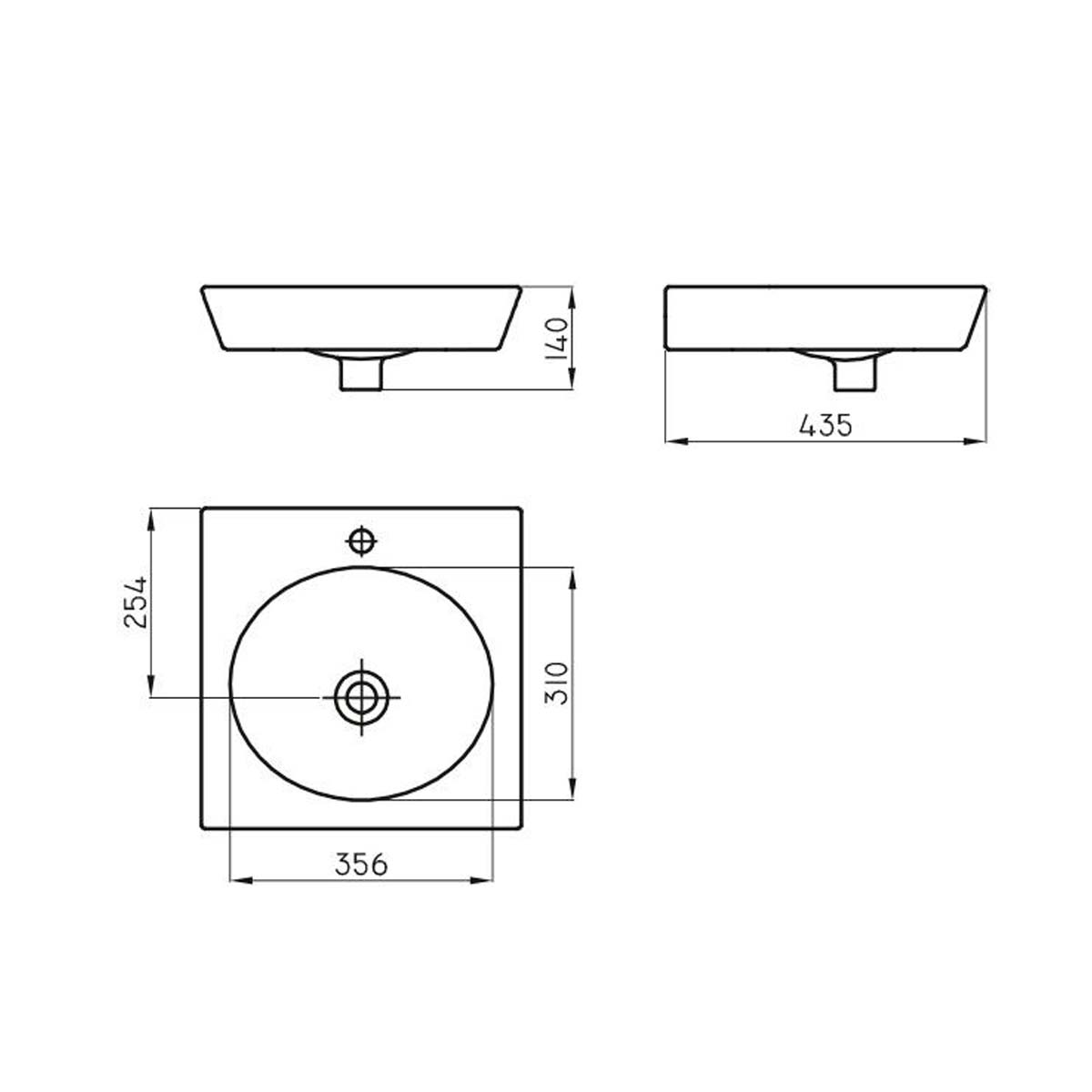 FERRUM TORI BACHA CUADRA AMP 43 3AG L250K TOR-BH-051-BL