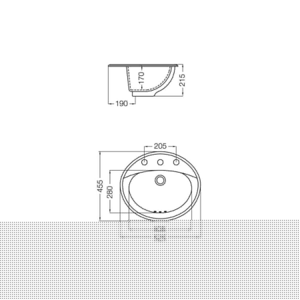 FERRUM ARMONICA BACHA OVAL 3 AG LO8F ARM-BH-135-BL
