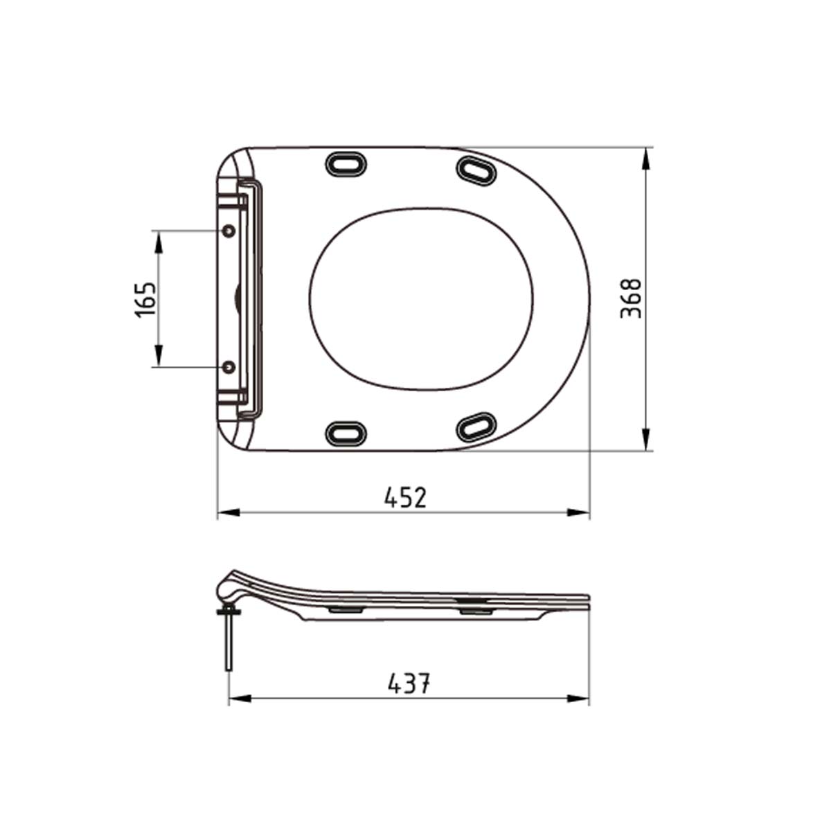 FERRUM TAPA INOD UF H-CR C-SUAVE SLIM - VARESE TJXUF VSE-TP-004-BL