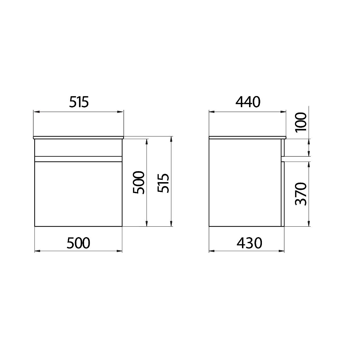 FERRUM ARMONICA M ELEA CUADRA/SYMI 50CM COLGAR X5DE W9 ARM-MB-001-RA