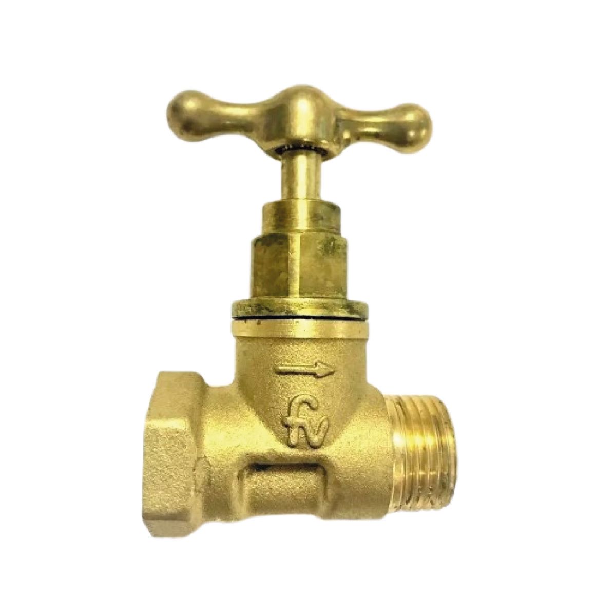 FV LLAVE D/PASO P/CAÑOS HIERRO.APROB.M-H CON VOLANTE T FIJO 0470-19-B