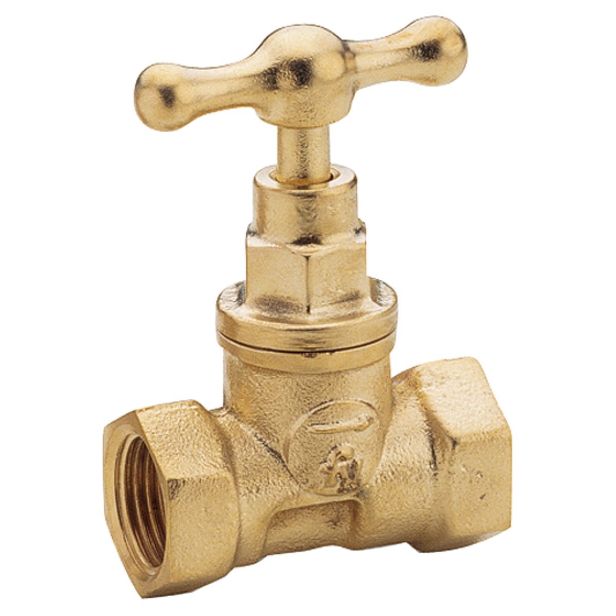 FV LLAVE D/PASO P/CAÑOS HIERRO.APROB.H-H C/VOLAN T FIJO 13MM 0471-13-B