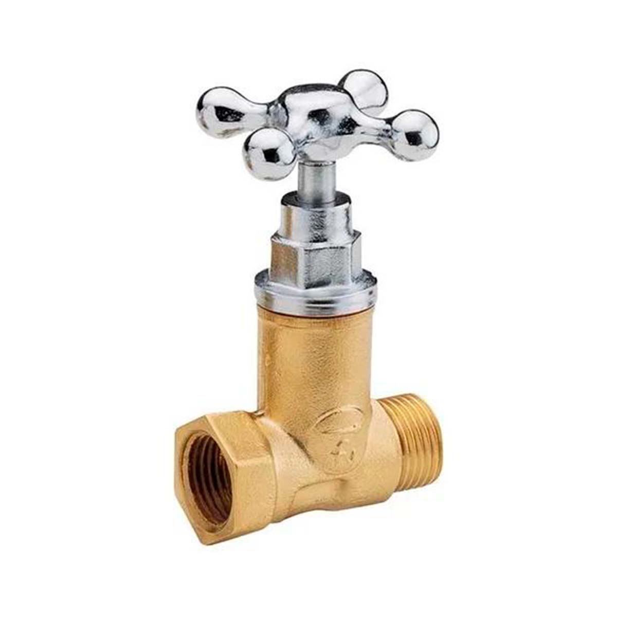 FV LLAVE D/PASO P/CAÑO HIERRO.APROB.M-H C/VOLAN CRUZ FIJA 13MM 0474-13