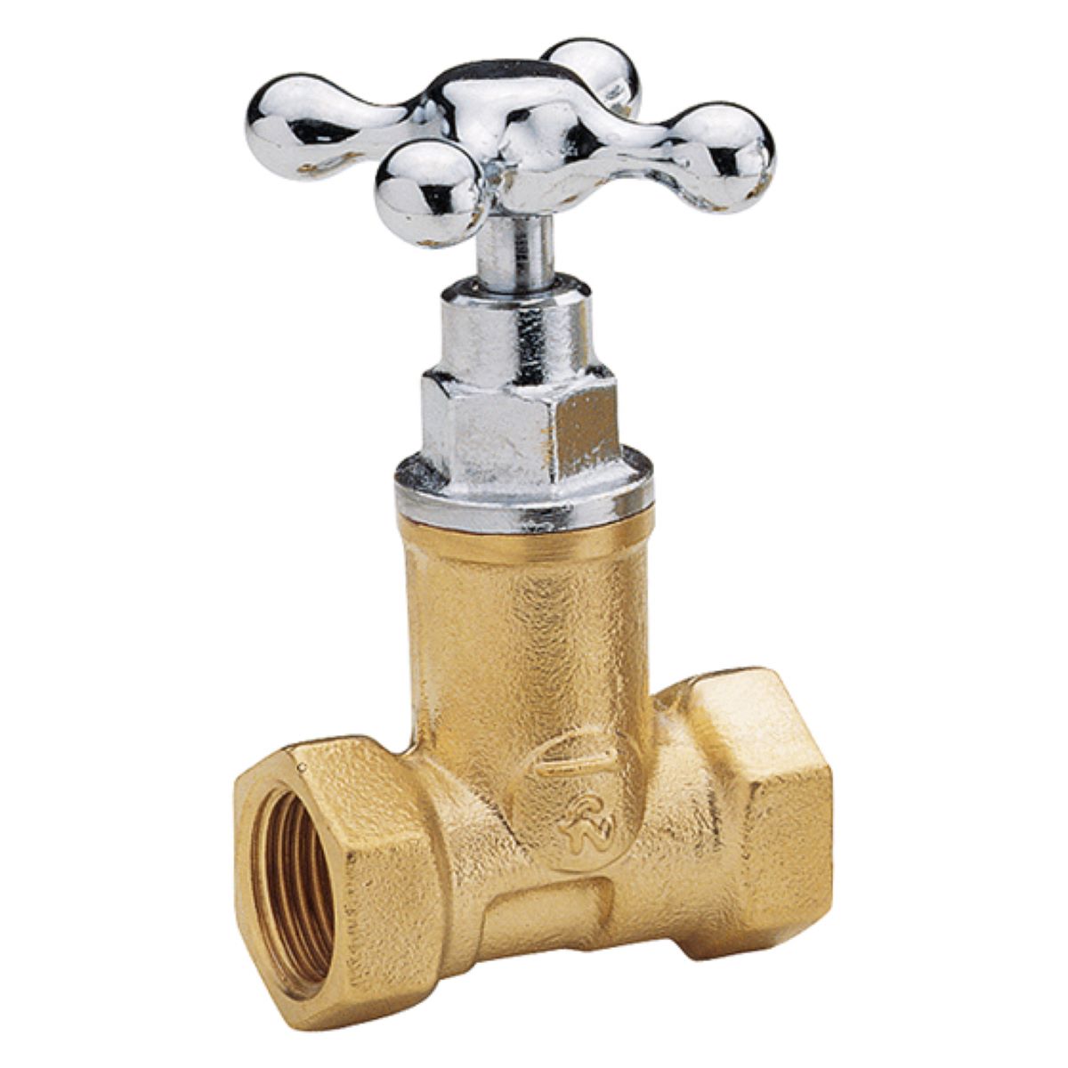 FV LLAVE D/PASO P/CAÑO HIERRO.APROB.H-H C/VOLAN CRUZ FIJA 13MM 0475-13