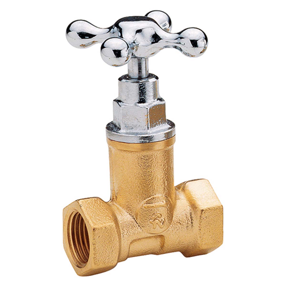 FV LLAVE D/PASO P/CAÑO HIERRO.APROB.H-H C/VOLAN CRUZ FIJA 19MM 0475-19