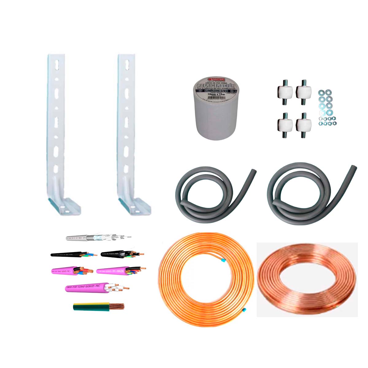 TOTALINE KIT DE INST. PARA AIRE ACOND. 2000F 3MT KIT2F