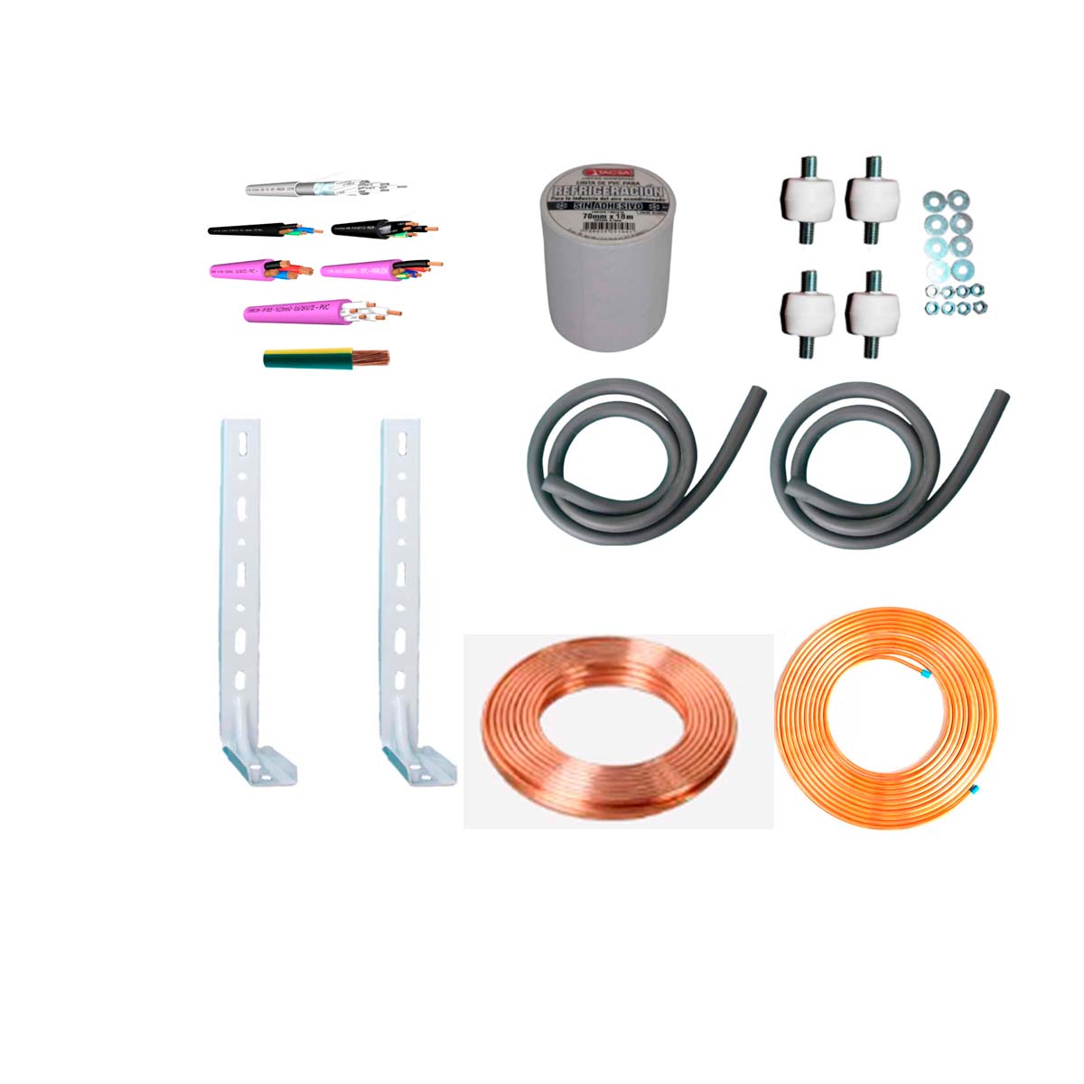 TOTALINE KIT DE INST. PARA AIRE ACOND. 2000F 5MT KIT2F-5