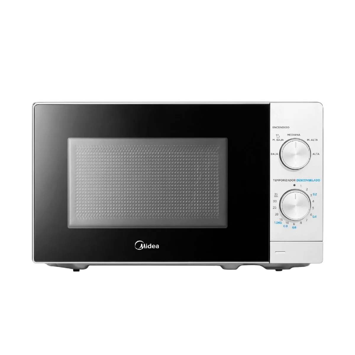 MIDEA HOGAR HORNO A MICROONDAS 20 LTS CONTROL MECANICO BLANCO MW-MN120WAR1