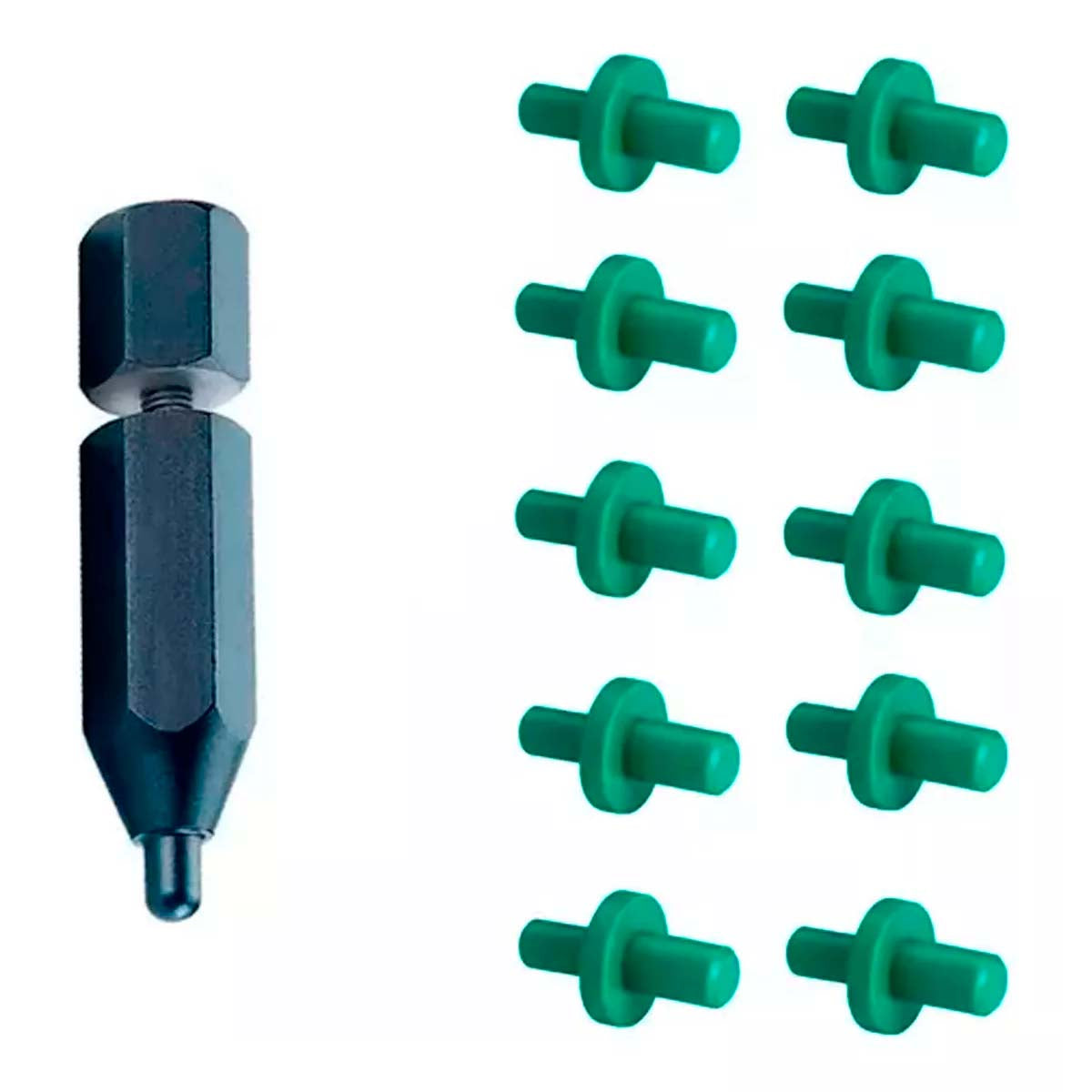 TARUGOS 10 UNIDADES + BOQUILLA REPARACIÓN ACQUA SYSTEM DEMA