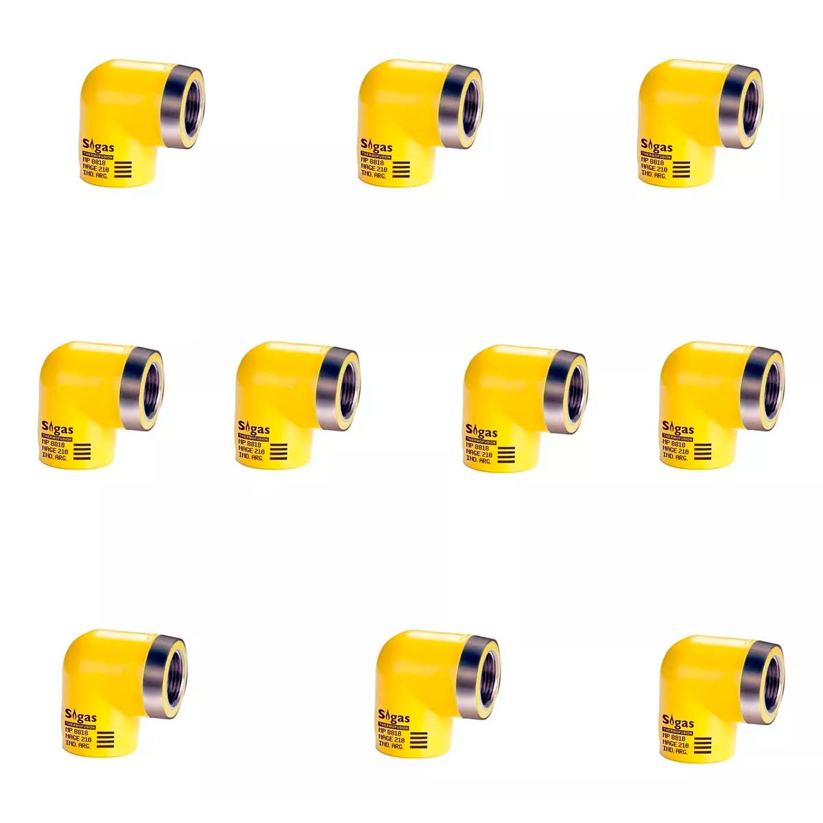 COMBO CODO 90º CON ROSCA 20 X RH 1/2 SIGAS DEMA X10 UNID