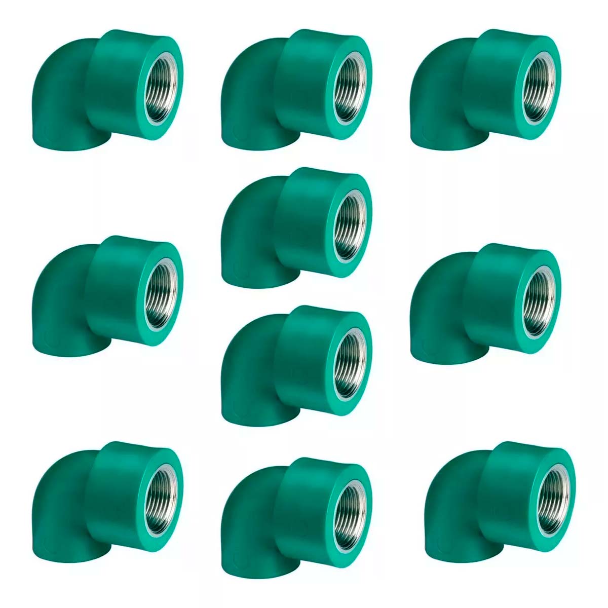 COMBO CODO 90º ROSCA HEMBRA 20X1/2 ACQUA SYSTEM DEMA X10 UNID