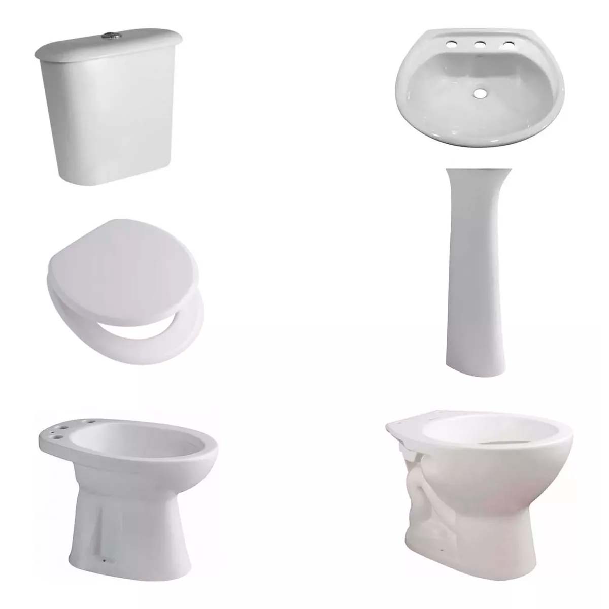 COMBO FERRUM ANDINA CORTO 6 PIEZAS CON ASIENTO TSX