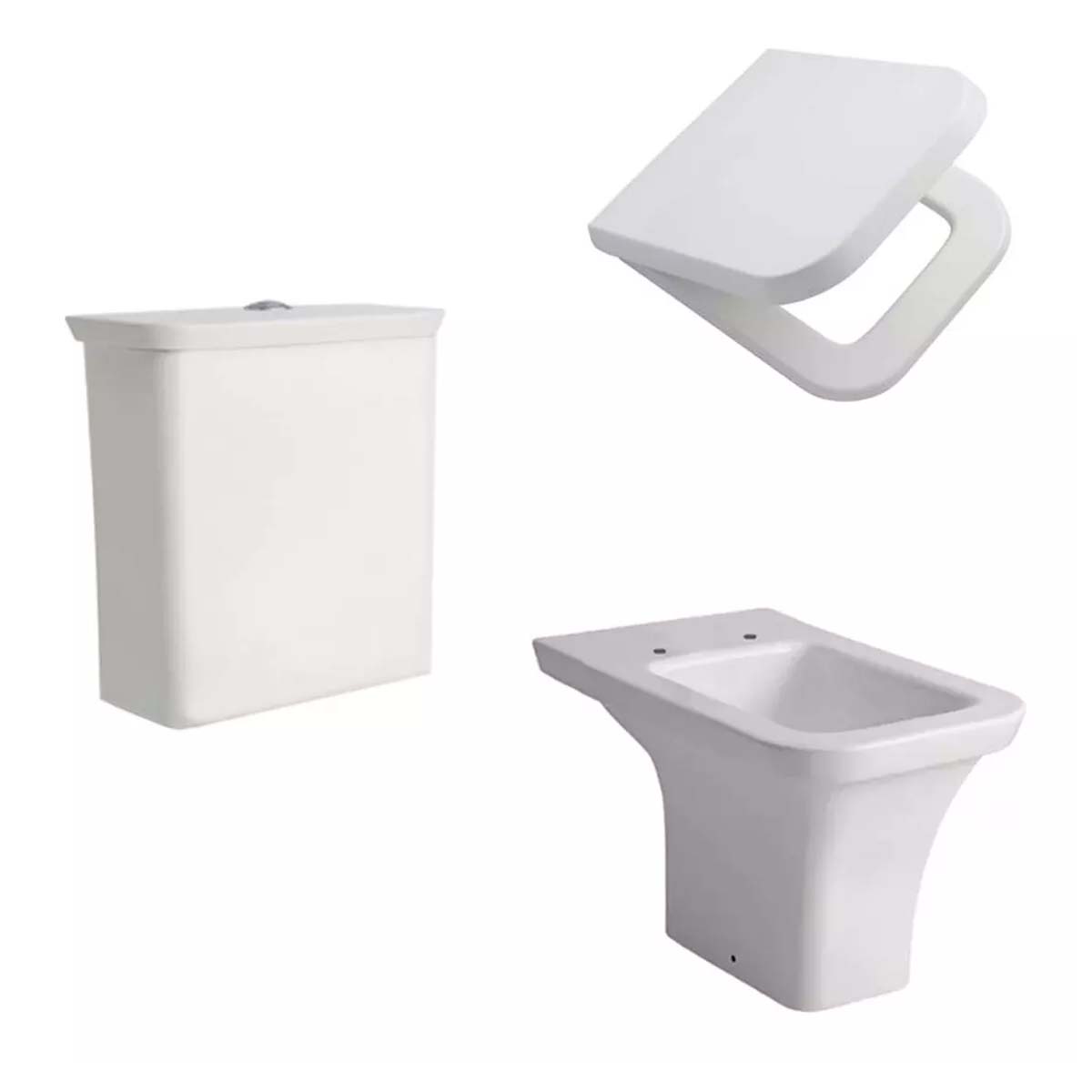 JUEGO DE BAÑO COMPLETO ASIENTO CIERRE SUAVE MILENA FERRRUM