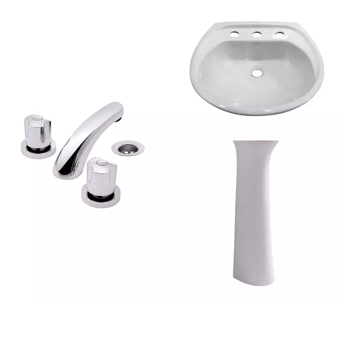 JUEGO DE BAÑO ANDINA FERRUM GRIFERIA FV PAMPA