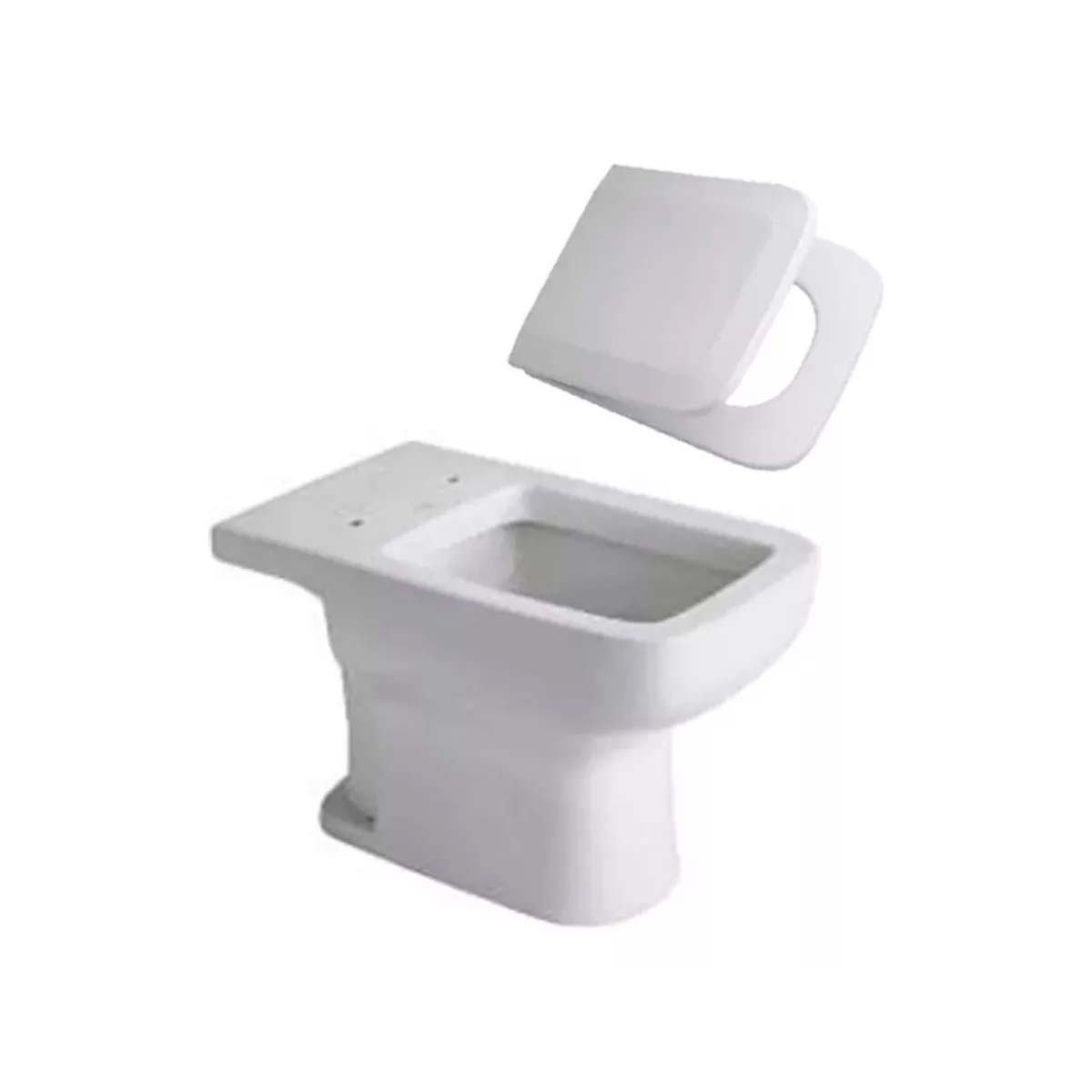 INODORO CORTO TRENTO IECMJ Y ASIENTO TEXC FERRUM