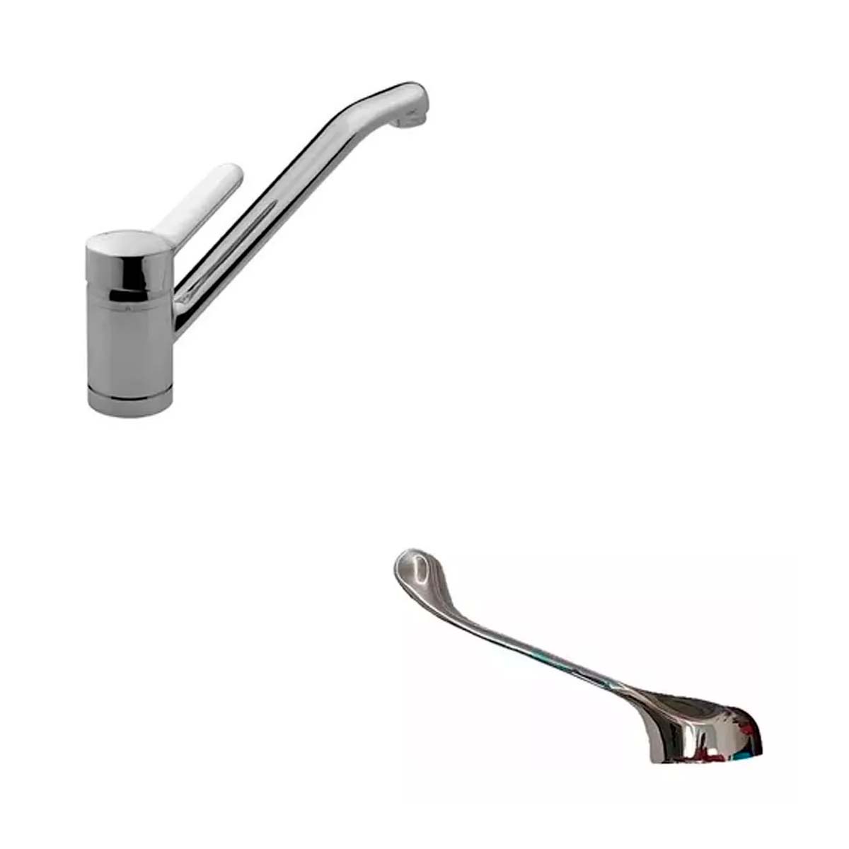 Sink Griferia Monocomando Cocina Fv Swing Canilla Monocomando Fv