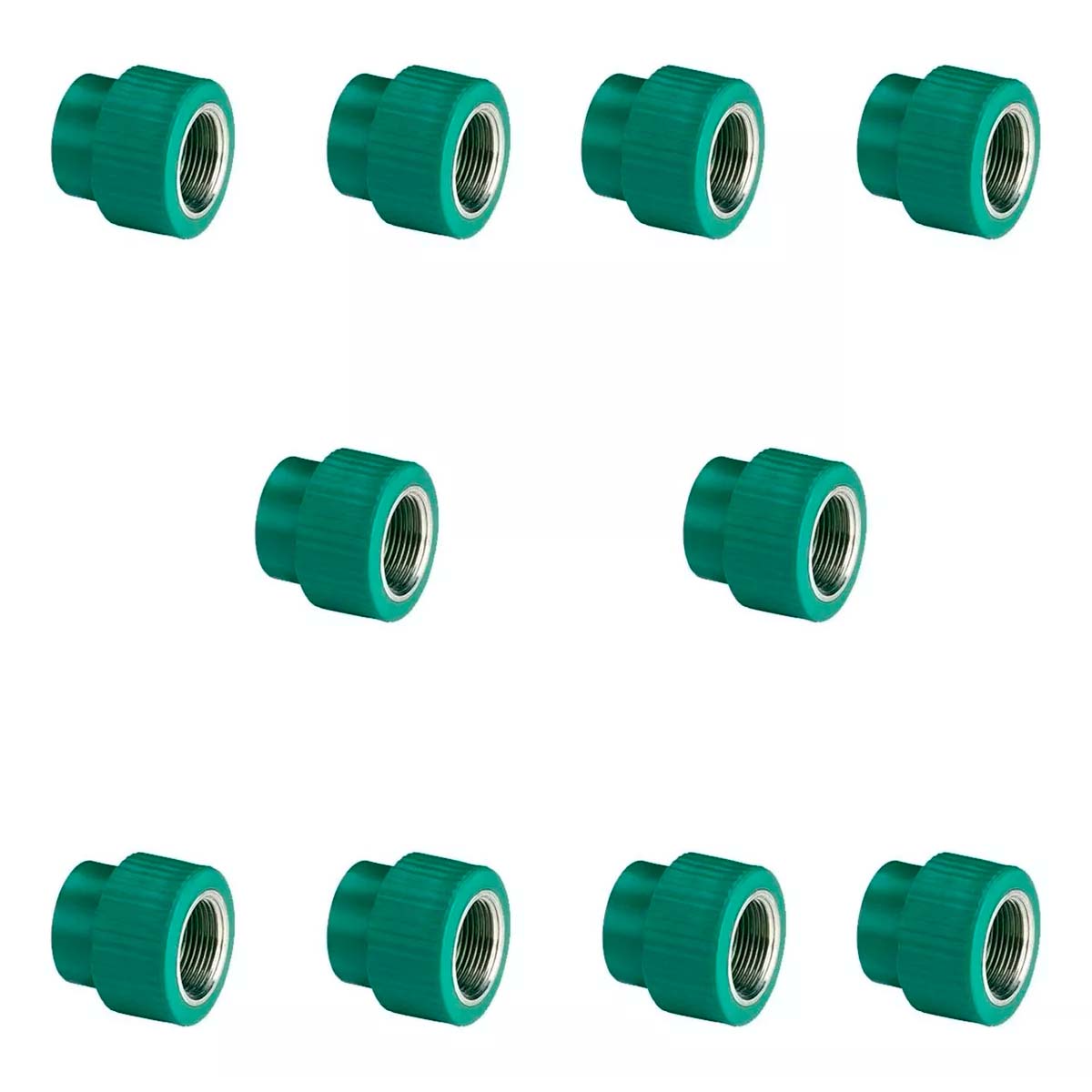 COMBO TUBO HEMBRA 20X1/2 ACQUA SYSTEM DEMA X10 UNID