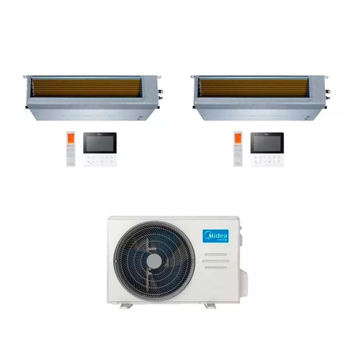 MIDEA AIRE MULTISPLIT INVERTER SMART 27K+9+12 DUCTADO