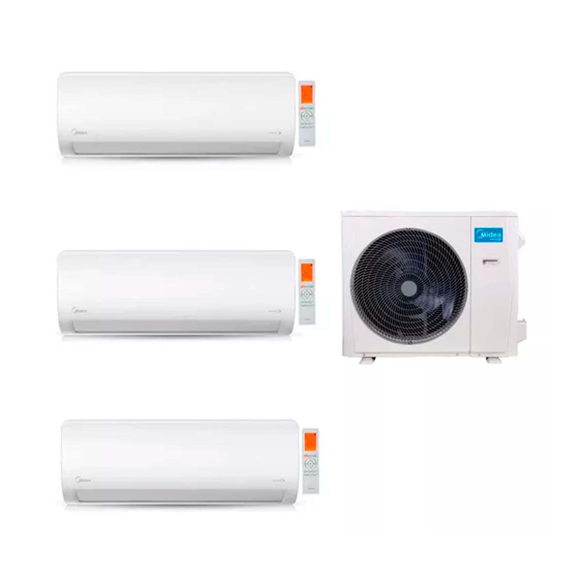 MIDEA AIRE MULTISPLIT INVERTER SMART PARED 36K+9+9+12 PARED