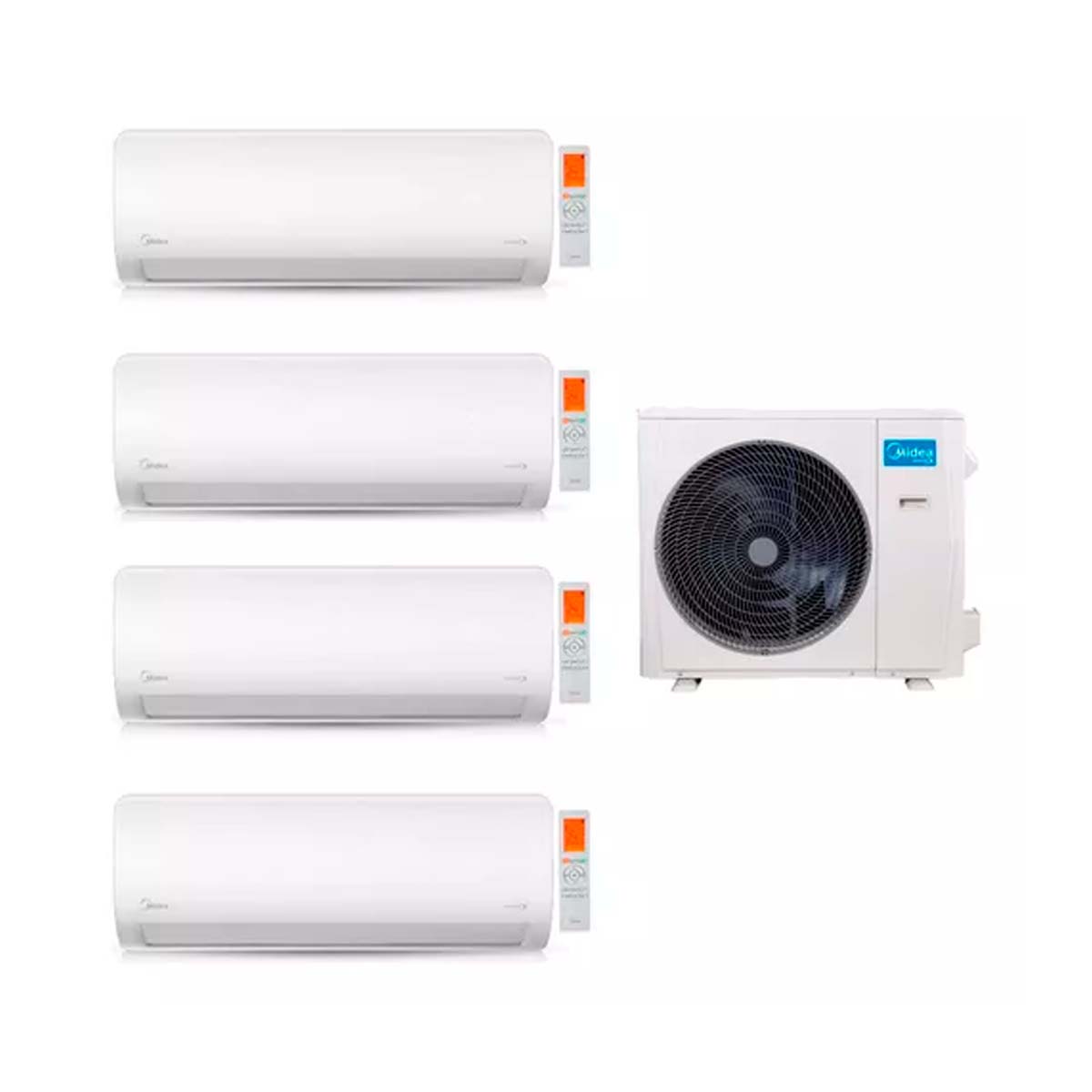 MIDEA AIRE MULTISPLIT INVERTER SMART 36K+9+12+12+24 PARED