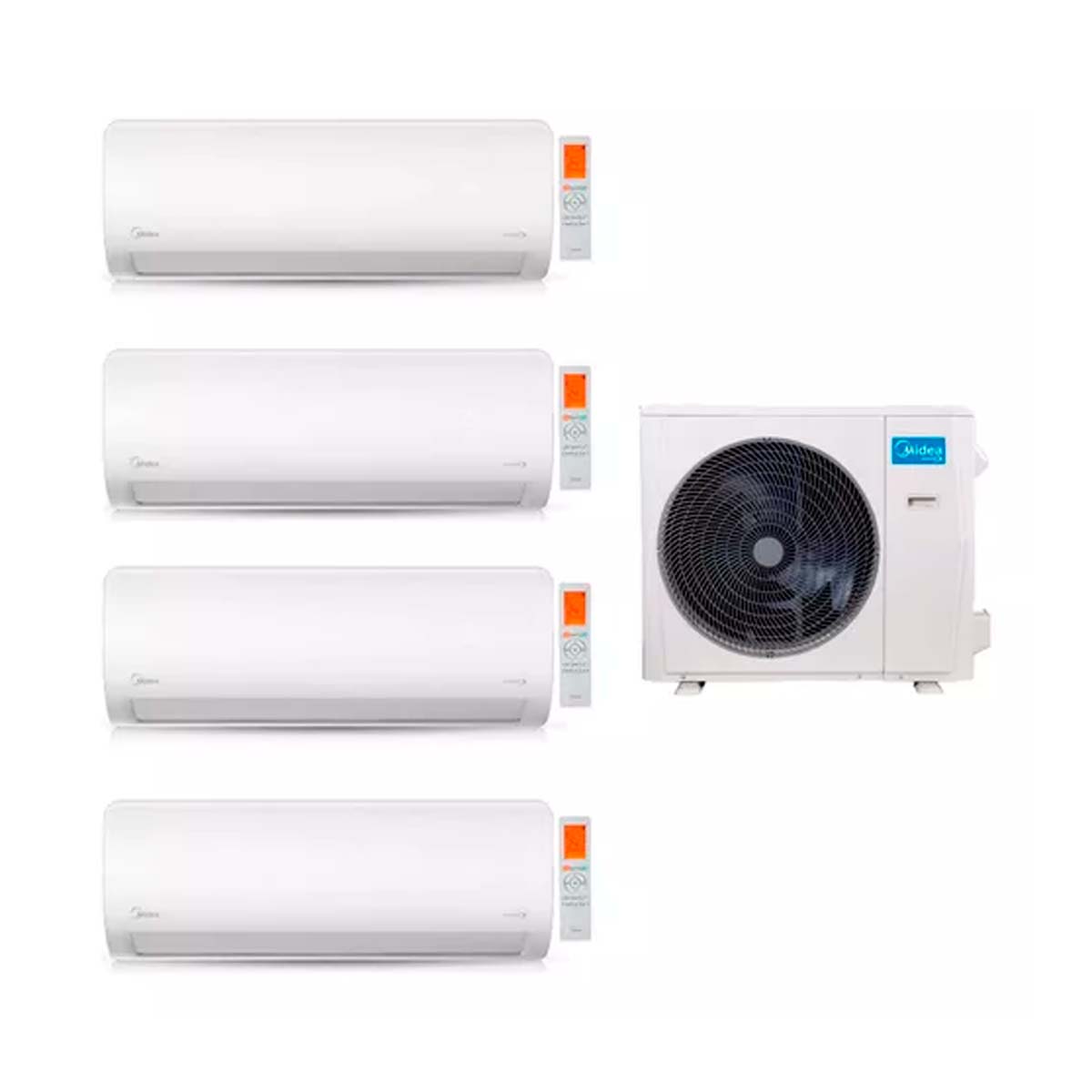 MIDEA AIRE MULTISPLIT INVERTER SMART 36K+9+9+12+18 PARED