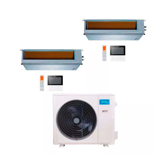 MIDEA AIRE MULTISPLIT INVERTER SMART 36K+12+12 DUCTADO