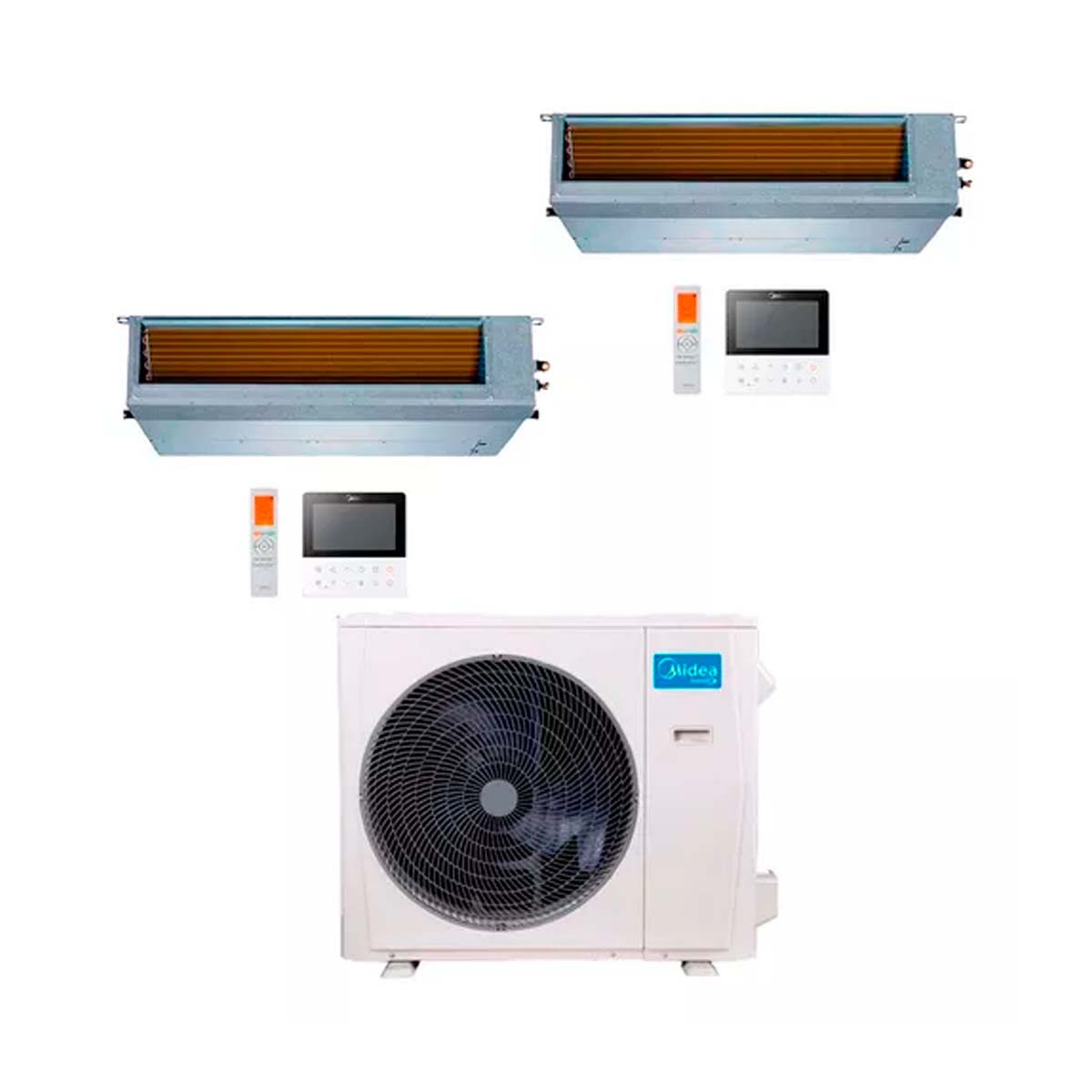 MIDEA AIRE MULTISPLIT INVERTER SMART 36K+9+9 DUCTADO
