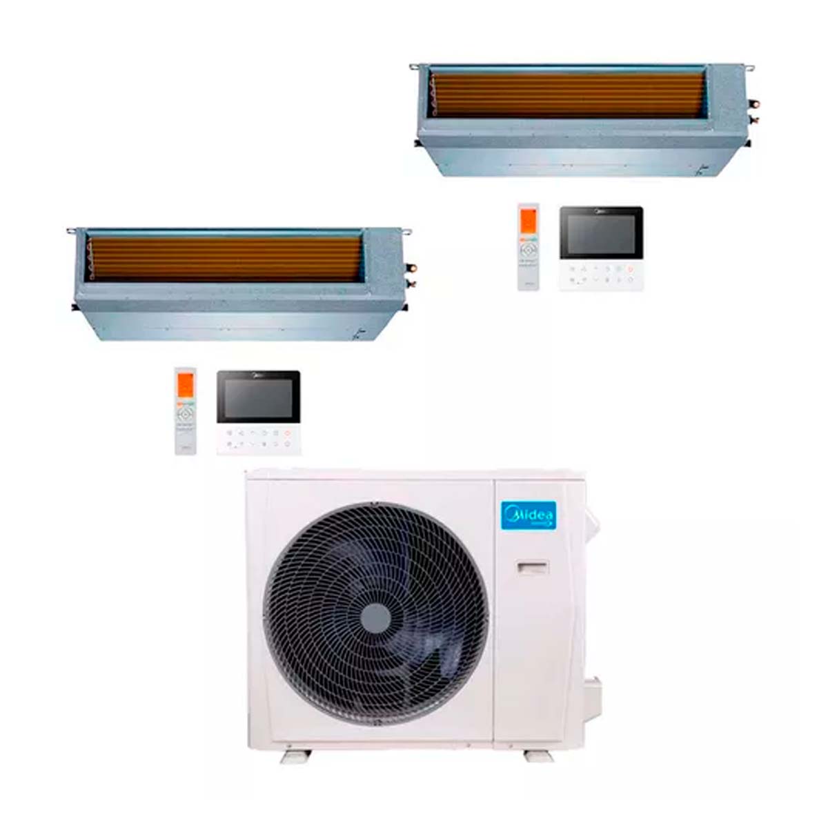 MIDEA AIRE MULTISPLIT INVERTER SMART 36K+12+24 DUCTADO