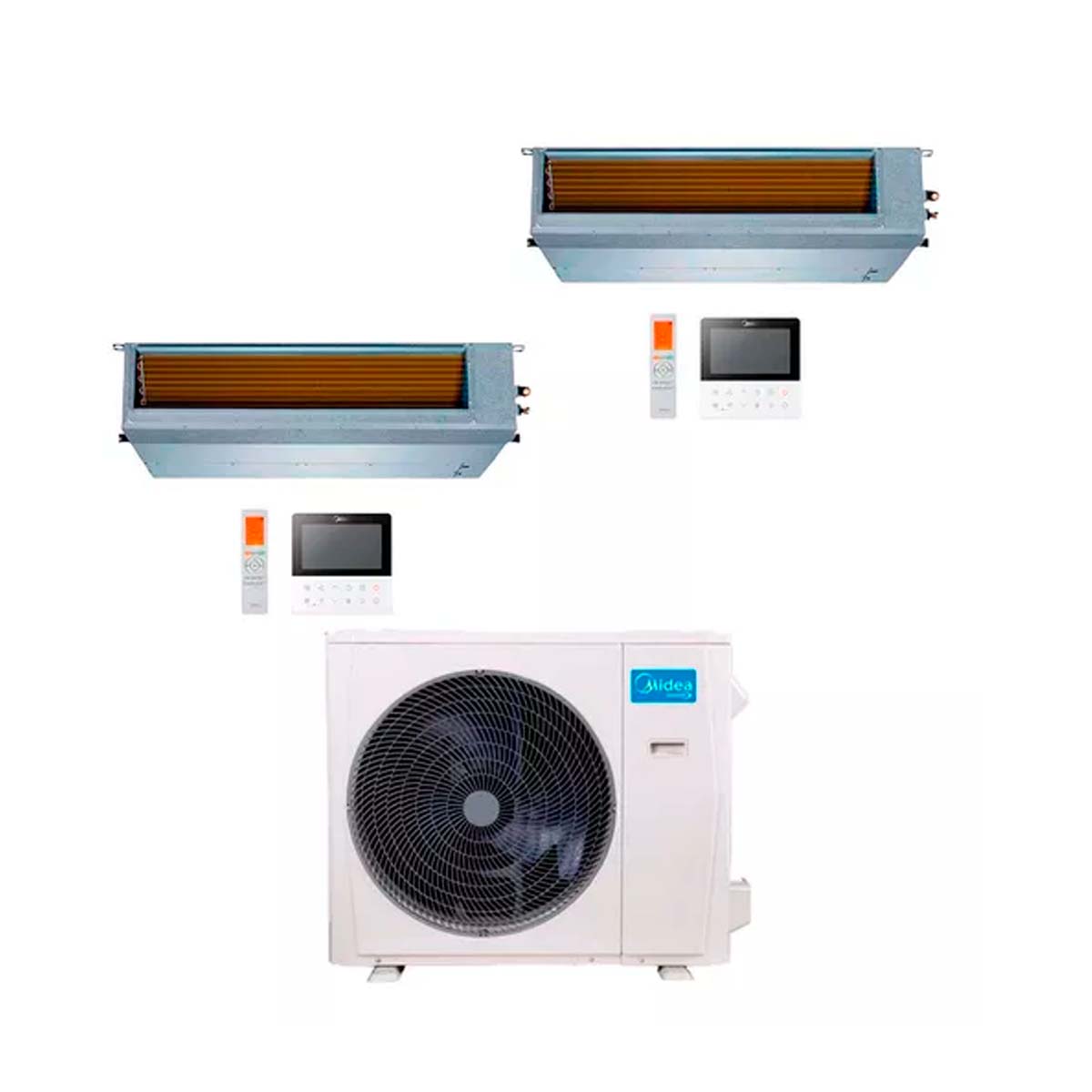 MIDEA AIRE MULTISPLIT INVERTER SMART 36K+18+24 DUCTADO