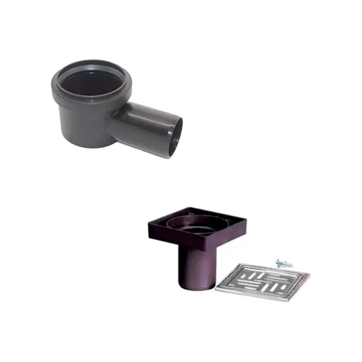 KIT DUCHA DURATOP 40 HORIZIONTAL RECEPTACULO Y REJILLA