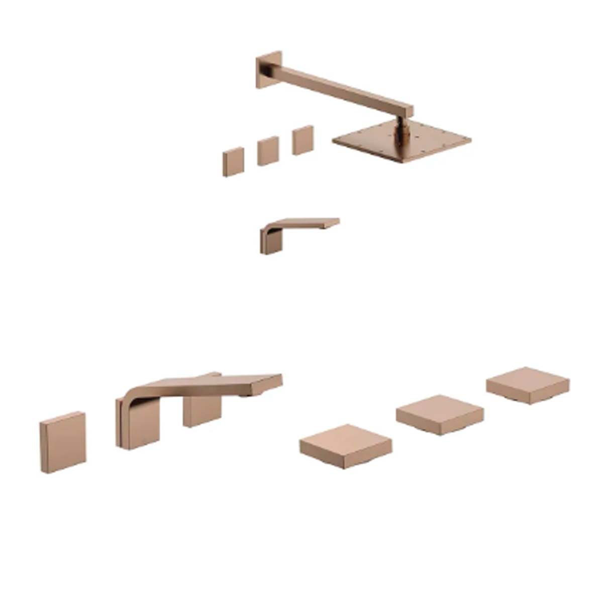 SET GRIFERIA BAÑO 3 PIEZAS CHALTEN FV LAVATORIO