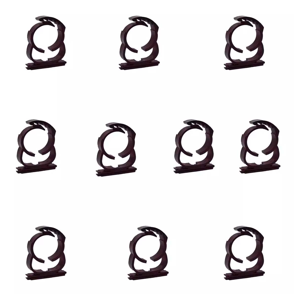 COMBO DEMAFIX GRAMPA PLASTICA AJUSTABLE 20MM DURATOP DEMA X10 UNID