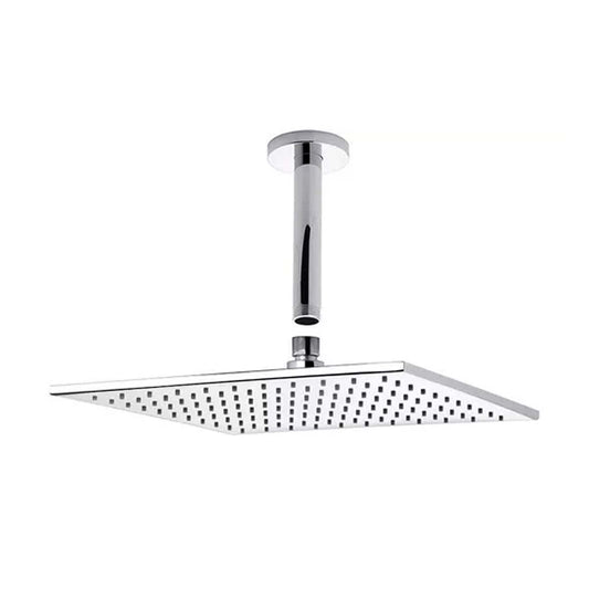 DUCHA ARTIC METALICA 300MM DE LADO Y  BRAZO VERTICAL FV