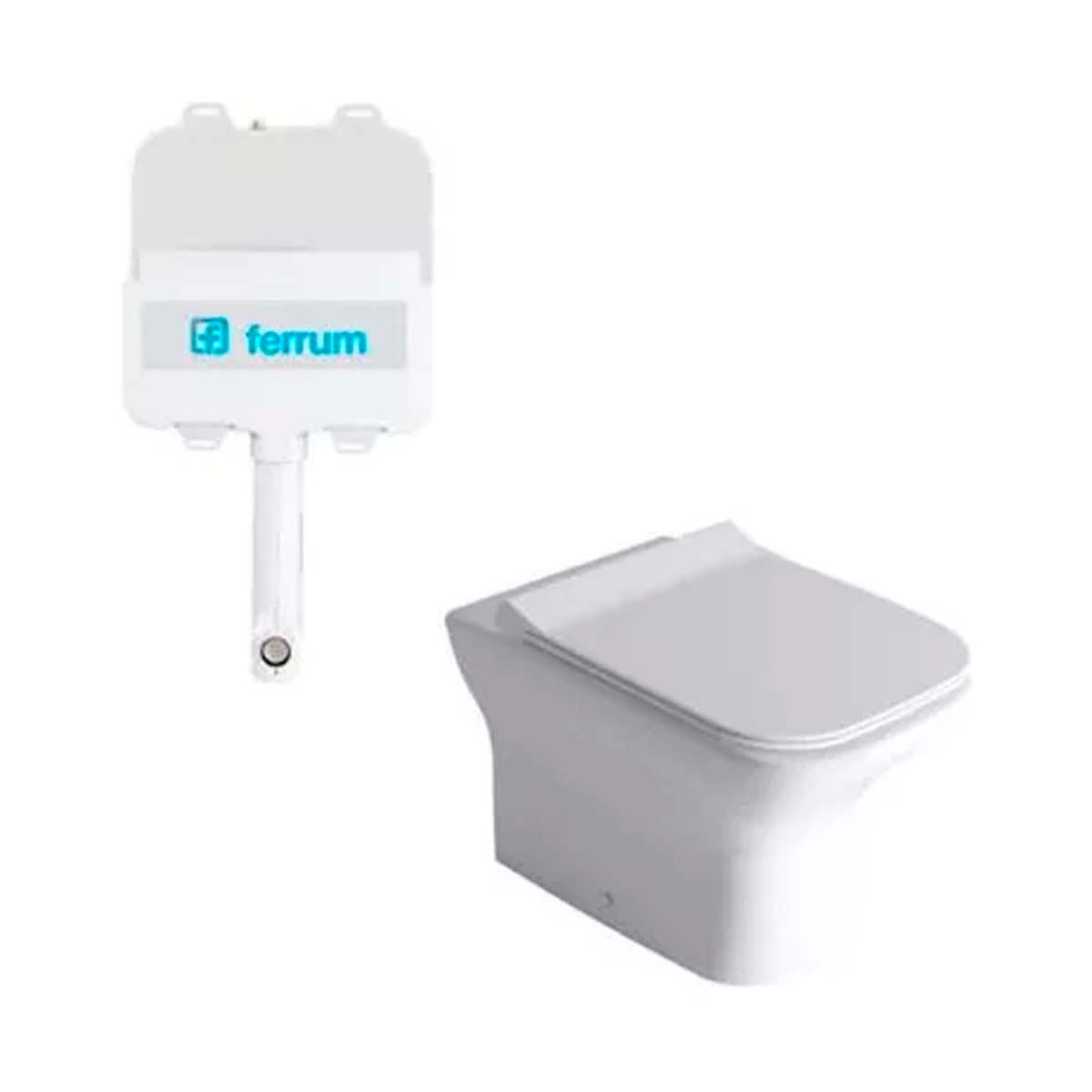 INODORO CORTO TEMPLE IBCQX-B Y DEPOSITO EMBUTIR FERRUM