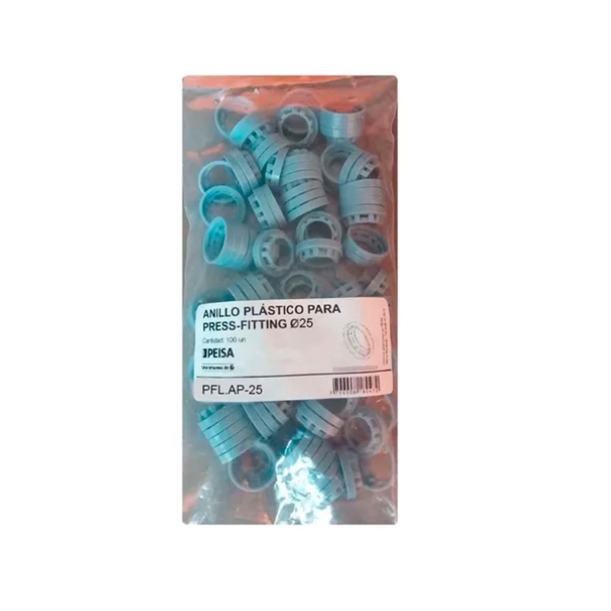 ANILLO PLATICO OFITT L PEISA PARA PRESS-FITTING 25 X 100 UNIDADES