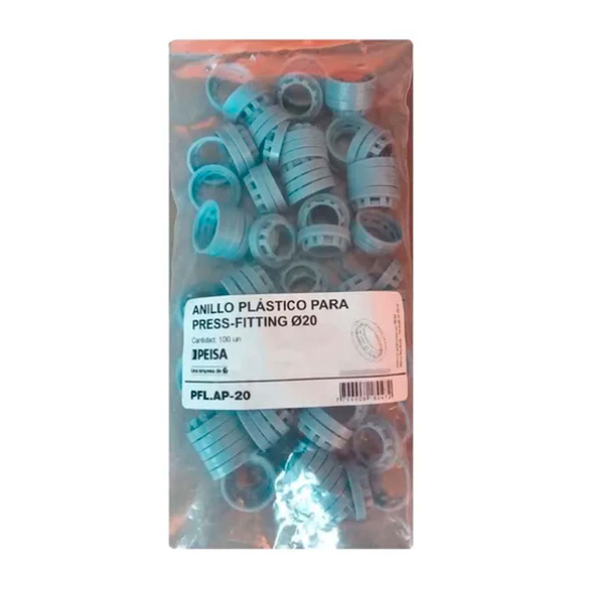 ANILLO PLASTIC OFITT L PEISA PARA PRESS FITTING L PEISA PARA PRESS 20 X 100 UNIDADES
