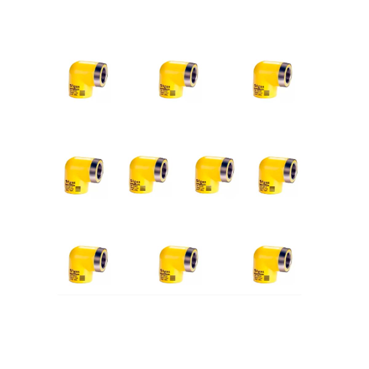 CODO 90° CON ROSCA SIGAS DEMA 25 X RH 1/2 10 UNIDADES