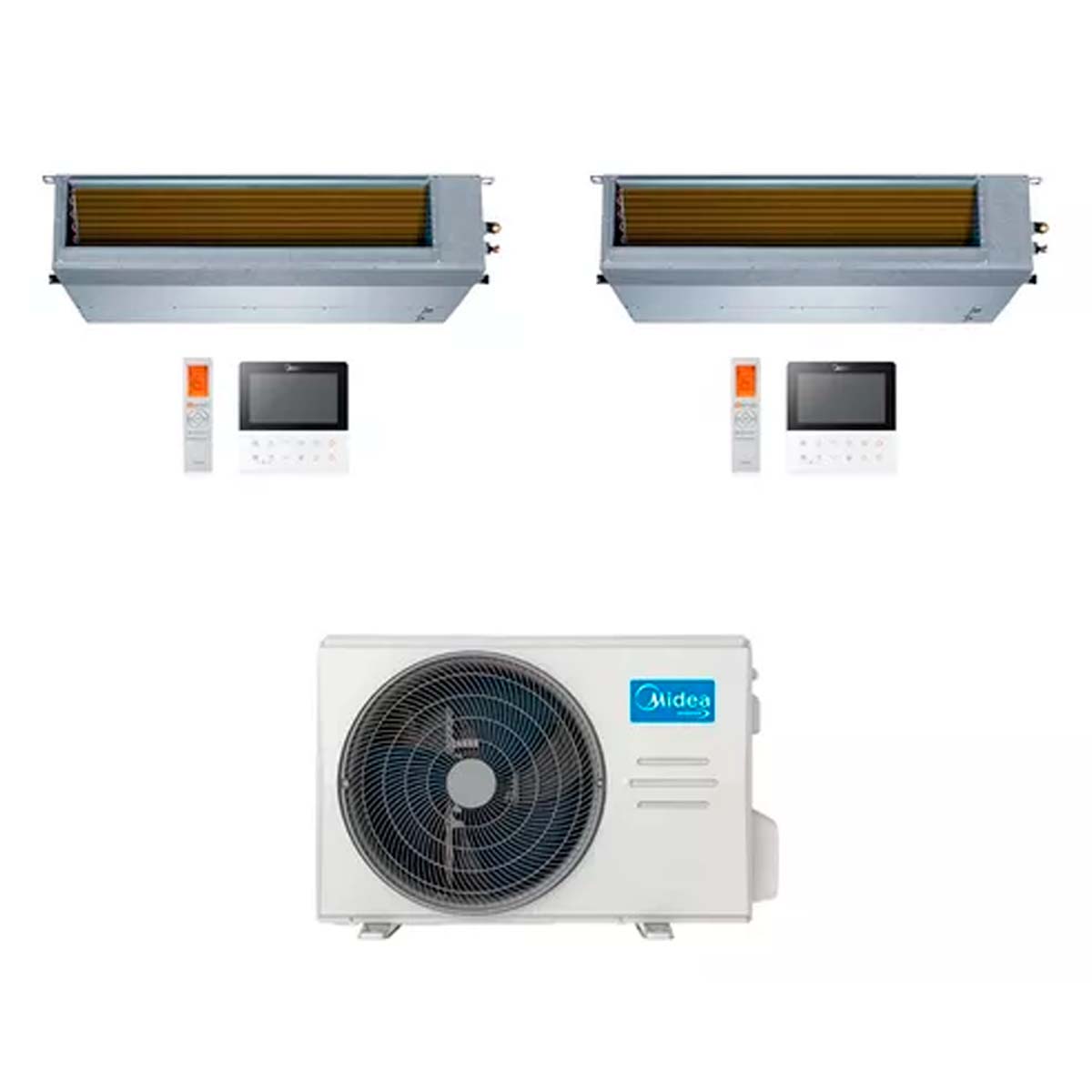 MIDEA AIRE MULTISPLIT INVERTER SMART 27K+9+18 DUCTADO