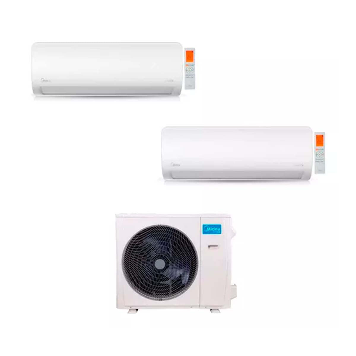 MIDEA AIRE MULTISPLIT INVERTER SMART 42K+18+24 PARED