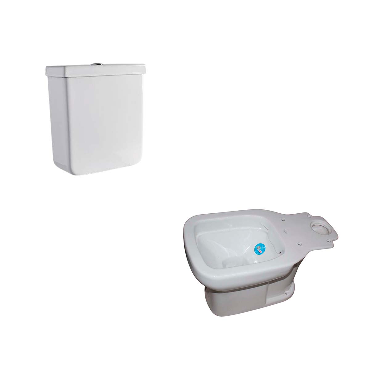 INODORO LARGO 4.5L ICLQ-B Y DEPOSITO APOYO DUAL LIMAY FERRUM