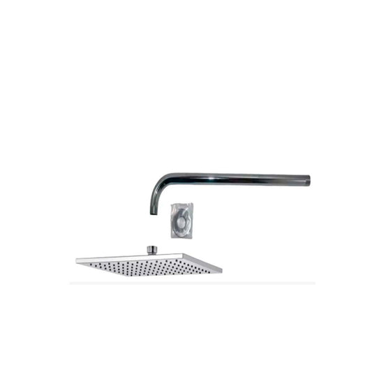 DUCHA ARTIC PLASTICA 300MM DE LADO Y BRAZO DUCHA LIBBY FV