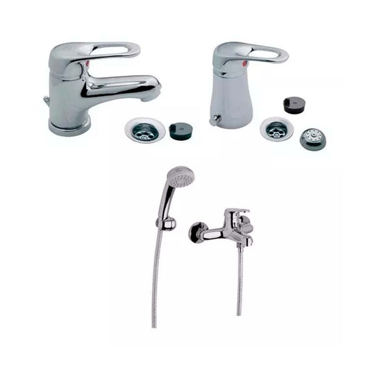 COMBO GRIFERIA COMBO FV ARIZONA BAÑO MONOCOMANDO B1